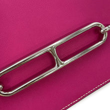 Load image into Gallery viewer, HERMES Sac Roulis Roulis Rose Purple Evercolor Size 23
