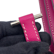 Load image into Gallery viewer, HERMES Sac Roulis Roulis Rose Purple Evercolor Size 23
