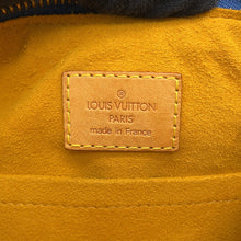 将图像加载到图库查看器中，LOUIS VUITTON Baggy Blue/YellowM95048 Monogram Denim Size GM
