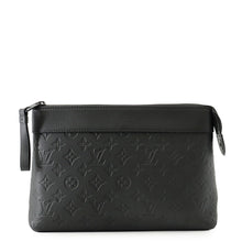 将图像加载到图库查看器中，LOUIS VUITTON Pochette Voyage Souple NoirM82545 Monogram Shadow

