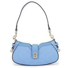Load image into Gallery viewer, GUCCI Moonside Shoulder Bag Mini Light Blue786035 GG Canvas Leather Size Mini
