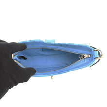 Load image into Gallery viewer, GUCCI Moonside Shoulder Bag Mini Light Blue786035 GG Canvas Leather Size Mini
