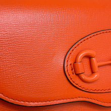 Load image into Gallery viewer, GUCCI Horsebit 1955 Chain Shoulder Orange724713 Leather
