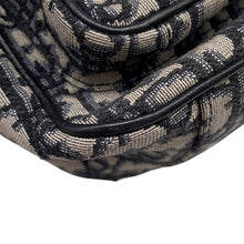 Load image into Gallery viewer, Dior Oblique Sling Bag Navy/Black/Beige Canvas Leather
