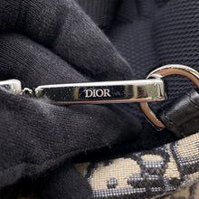 Load image into Gallery viewer, Dior Oblique Sling Bag Navy/Black/Beige Canvas Leather
