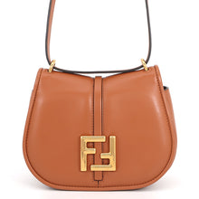将图像加载到图库查看器中，FENDI Come on Small Shoulder Brown8BS082 Leather
