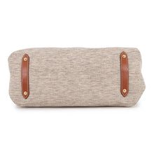 Load image into Gallery viewer, Ferragamo Gancini 2WAYBag Beige/Brown21C464 Canvas Leather
