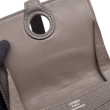 Load image into Gallery viewer, HERMES Dogon Card Case Etain Togo Leather
