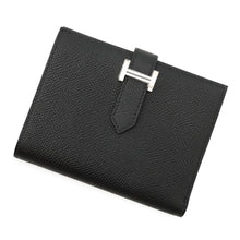 Load image into Gallery viewer, HERMES BEAN Compact Black Epsom
