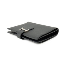 Load image into Gallery viewer, HERMES BEAN Compact Black Epsom
