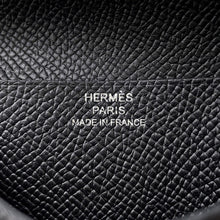 Load image into Gallery viewer, HERMES BEAN Compact Black Epsom
