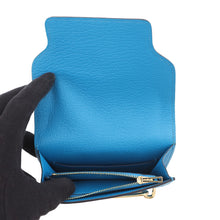 Load image into Gallery viewer, HERMES Roulis Roulis Slim Blue Frida Chevre Myzore Goatskin
