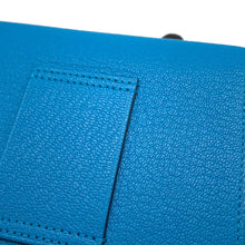 Load image into Gallery viewer, HERMES Roulis Roulis Slim Blue Frida Chevre Myzore Goatskin
