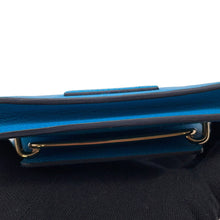 Load image into Gallery viewer, HERMES Roulis Roulis Slim Blue Frida Chevre Myzore Goatskin

