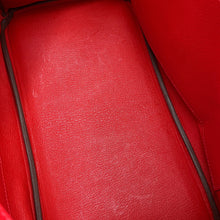 将图像加载到图库查看器中，HERMES Birkin Rouge Casaque Taurillon Clemence Size 30
