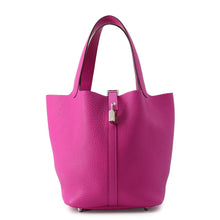 将图像加载到图库查看器中，HERMES Picotin Lock Magnolia Taurillon Clemence Size MM
