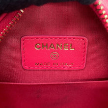 将图像加载到图库查看器中，CHANEL CHANEL19 Round Chain Shoulder Bag PinkAP0945 Lambskin
