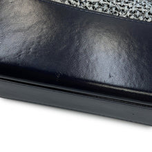 Load image into Gallery viewer, CHANEL Gabriel Do ChainShoulder Bag Navy/White/Red Leather Tweed Size Medium
