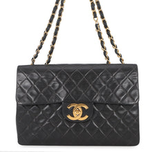将图像加载到图库查看器中，CHANEL Jumbo Matelasse ChainShoulder Bag BlackA04412 Lambskin Size 33
