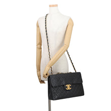 将图像加载到图库查看器中，CHANEL Jumbo Matelasse ChainShoulder Bag BlackA04412 Lambskin Size 33
