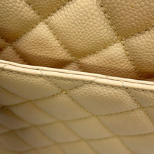 将图像加载到图库查看器中，CHANEL GSTTote Bag BeigeA50995 Caviar Leather
