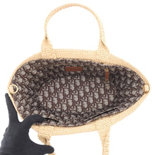 将图像加载到图库查看器中，Dior Panier Hat Basket Bag Natural/BrownM1328CCOZ_M125 Raffia
