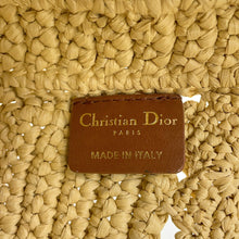 将图像加载到图库查看器中，Dior Panier Hat Basket Bag Natural/BrownM1328CCOZ_M125 Raffia
