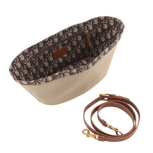 将图像加载到图库查看器中，Dior Panier Hat Basket Bag Natural/BrownM1328CCOZ_M125 Raffia
