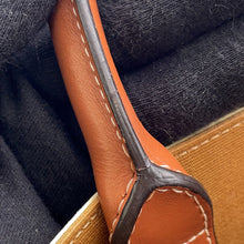 将图像加载到图库查看器中，CELINE Vertical hippopotamus Ivory/Tan194372 PVC Leather Size Mini

