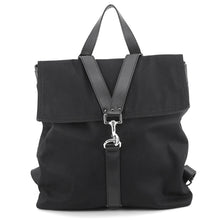 Load image into Gallery viewer, Valentino Garavani Backpack Black Canvas Leather
