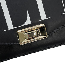 Load image into Gallery viewer, Valentino Garavani Logo Crossbody Bag BlackQW0B0C76DQM_NER Leather
