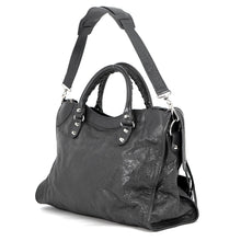 Load image into Gallery viewer, BALENCIAGA The City 2-way Handbag Gray115748 Leather

