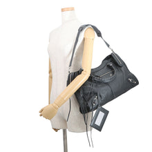 Load image into Gallery viewer, BALENCIAGA The City 2-way Handbag Gray115748 Leather
