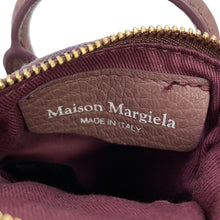 将图像加载到图库查看器中，Maison Margiela Margiela 5AC 2-way Handbag PurpleSB3WG0025P4455T5071 Leather Canvas Size baby
