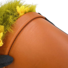 将图像加载到图库查看器中，Maison Margiela Margiela Flowerpot Shoulder Bag Brown/Green/YellowSB3WG0043P6432HA208 Leather Fur Size Mini
