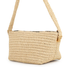 Load image into Gallery viewer, SAINT LAURENT PARIS Le Raffia Cross Body Bag Beige667490GAAA32099 Raffia
