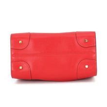 Load image into Gallery viewer, Valextra Valextra Babila Boston Handbag RedWBBB0031028LOC99 Leather Size Small
