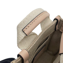 将图像加载到图库查看器中，Chloe Woody Nano Shoulder Bag Beige/PinkCHC22AP235I266J5 Canvas Leather Size Nano

