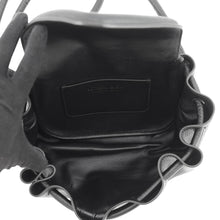 Load image into Gallery viewer, Bottega Veneta Beak Shoulder Bag Black Leather Size Small
