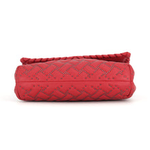 Load image into Gallery viewer, Bottega Veneta Olympia Studded Chain Shoulder Bag Red386498VBJU0 Leather
