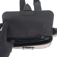 将图像加载到图库查看器中，LOUIS VUITTON SPadlock Sling Bag NoirM45807 Monogram Macassar Canvas
