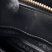 Load image into Gallery viewer, PRADA Galleria Saffiano Leather Handbag Black1BA863 Leather
