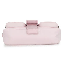 Load image into Gallery viewer, PRADA Flap Shoulder Bag Pink1BD295 Nylon BrushedLeather
