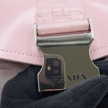 Load image into Gallery viewer, PRADA Flap Shoulder Bag Pink1BD295 Nylon BrushedLeather
