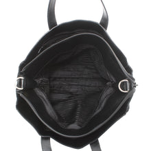 Load image into Gallery viewer, PRADA 2WAYBag BlackVA0610 Tessuto Nylon Leather
