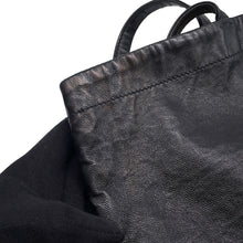 Load image into Gallery viewer, PRADA Tote Bag Black/Yellow1BG019 Leather
