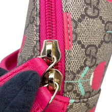 Load image into Gallery viewer, GUCCI GG Supreme Flower Print Children's Backpack (Kim Seung-yeon) Beige/Pink782708 GG Supreme
