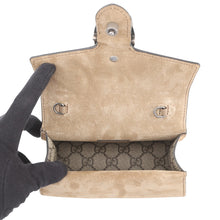 Load image into Gallery viewer, GUCCI GG Supreme Dionysus 2-Way Handbag Beige752029 GG Supreme Suede
