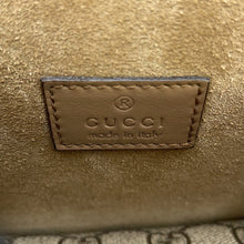 Load image into Gallery viewer, GUCCI GG Supreme Dionysus 2-Way Handbag Beige752029 GG Supreme Suede
