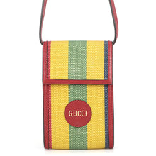 Load image into Gallery viewer, GUCCI Biadera Mini Shoulder Bag Multicolor625603 Canvas Leather
